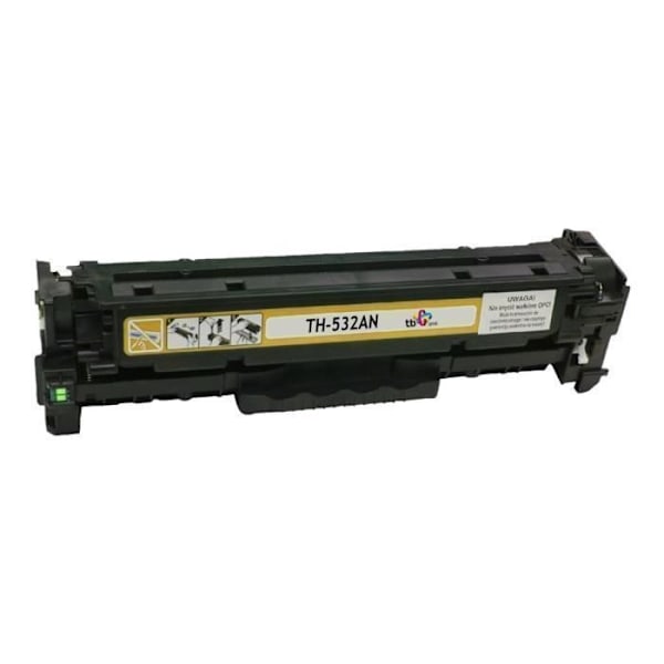 Keltainen värikasetti HP Color LaserJetille - Vaihtoehto HP CC532A:lle - Paketti 1 - 2 vuoden takuu