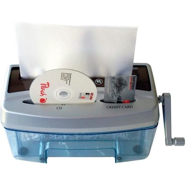 Peach PS300-21, Krydsmasling, 21 cm, 4 L, Hjemmekontor-Personlig, P-4, Sort, Blå, Grå