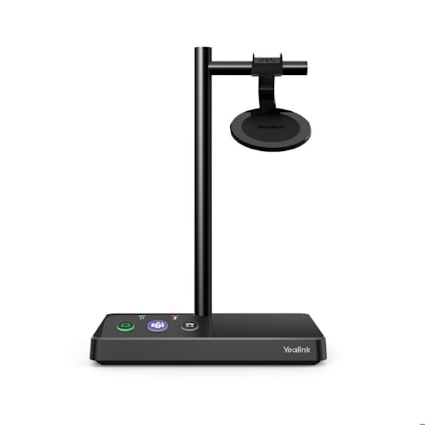 Trådløse høretelefoner - Yealink - WH62 Dual Teams - Sort - USB-forbindelse - Genopladeligt lithiumbatteri