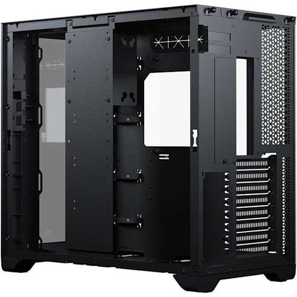 E-ATX Mid Tower PC Case - Magnium Gear - Qube 2 - Glaspaneler - RGB - 360 mm køling