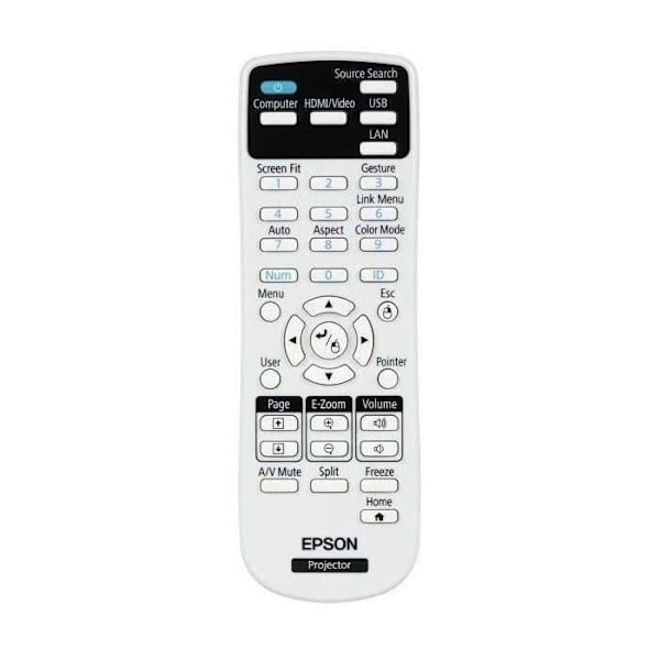 EPSON EB-2250U 3LCD-projektor - 5000 lumen - WUXGA (1920 x 1200) - 16:10 - 1080p - LAN
