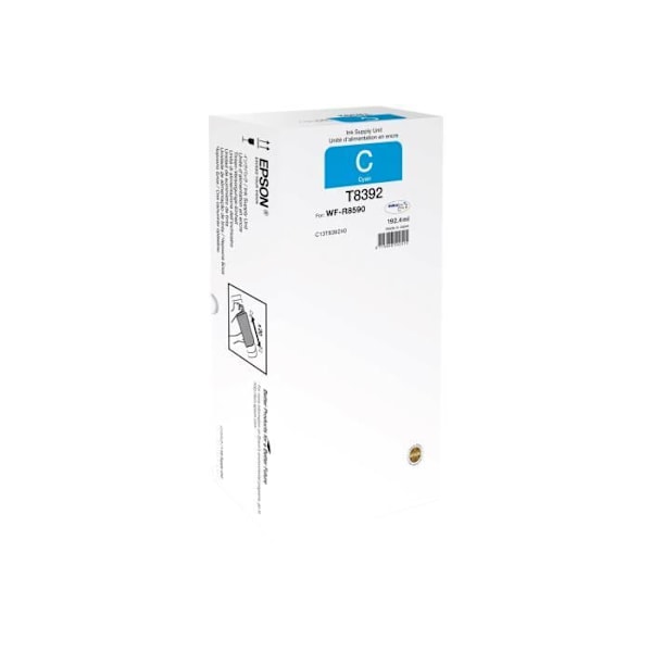 EPSON T8392 refill blæk - 192,4 ml - Cyan - Inkjet - Epson DURABrite Pro