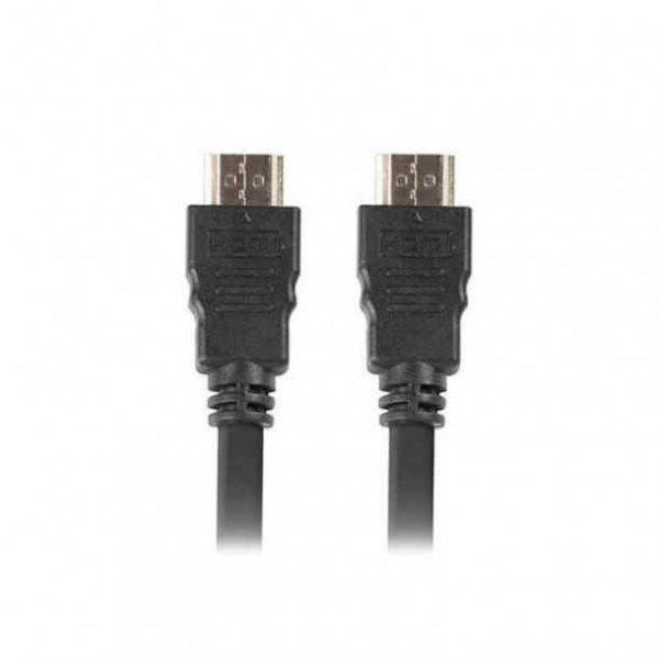 Lanberg 4K Ultra HD HDMI -kaapeli urosliitin/urosliitin, musta 1,8 m