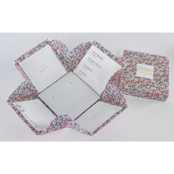 Doudou - DOUDOU ET COMPAGNIE - Kanin - Rosa - Dubbelansiktad ultra-mjuk - 12 cm Ros