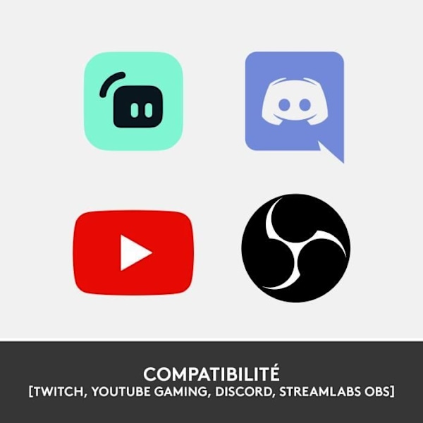 Webcam - Full HD 1080p - Logitech G - StreamCam - Til Twitch og Youtube streaming - Grafit
