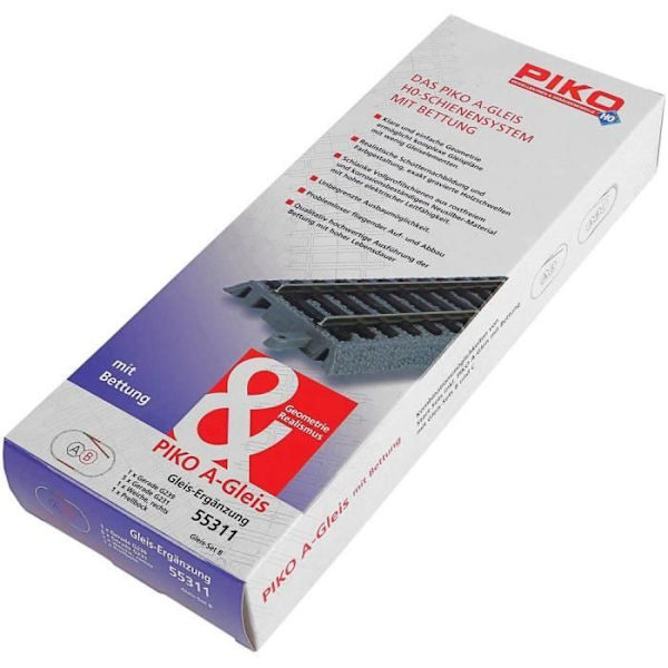 Komplementær boks (H0) Spor A Piko Piko H0 55311 1 stk.