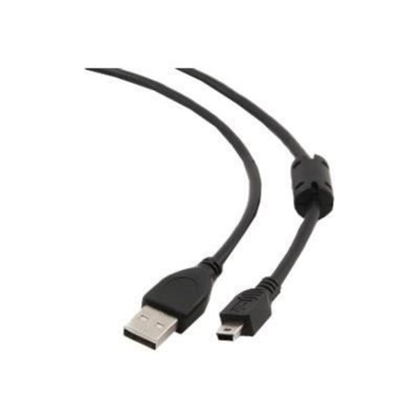 GEMBIRD CCF-USB2-AM5P-6 SORT USB-kabel - 1,8 m - USB 2.0 - USB A til Mini-USB B-stik