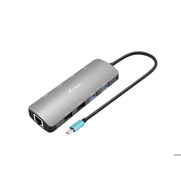 I-TEC USB-C Metallinen Nano Dock 2x