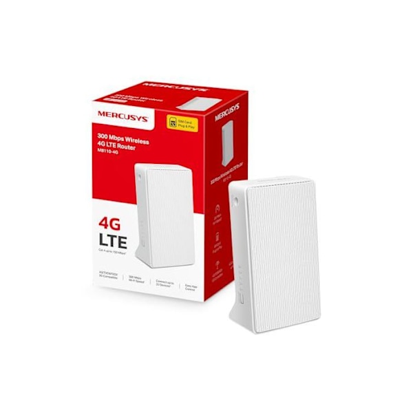 Mercusys 4G WiFi N300 Router