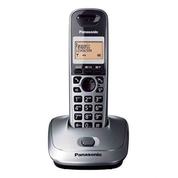 Panasonic KX-TG2511FXM Baggrundslysknapper, Sort, Vis nummer, Trådløs forbindelse, Telefonbogskapacitet