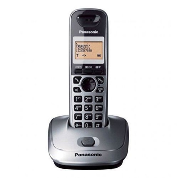 Panasonic KX-TG2511FXM taustavalopainikkeet, musta, soittajan tunnus, langaton yhteys, puhelinmuistion kapasiteetti Harmaa