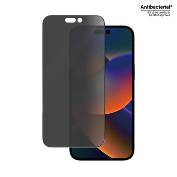 Beskyttelsesglas - PanzerGlass - iPhone 14 Pro Max - Privatliv - Hærdet glas - Ridsefast