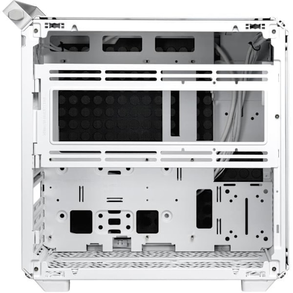 PC-kotelo - COOLER MASTER - QUBE 500 Flatpack White Edition, Midi Tower, valkoinen, ATX/SFX, 120 mm tuulettimet, 2,5"/3,5" HDD