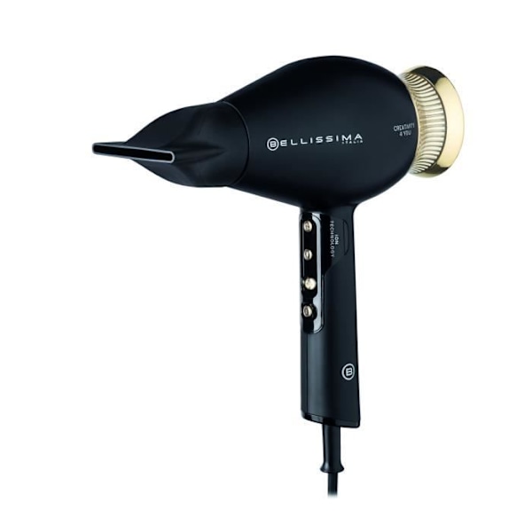 Sèche-cheveux BELLISSIMA Creativity 4 You - 1800 W Sort, Guld