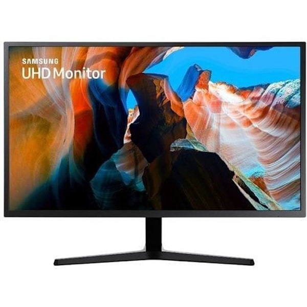Skærm PC - SAMSUNG - U32J590UQR - 32" VA UHD 3840 x 2160 - 4ms - 60Hz - 2xHDMI 1xDP Grå