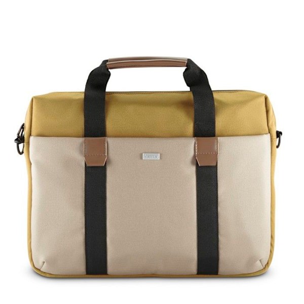 Sacoche ordi. port. "Silvan" durab., jus. 40-41cm (15,6"-16,2"), curry