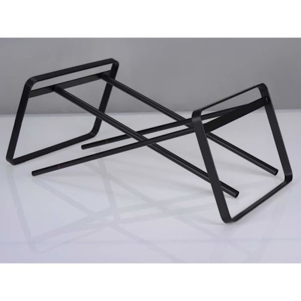 Yamazaki Home 1-tiers skostativ, der kan udvides og udvides, sort sort