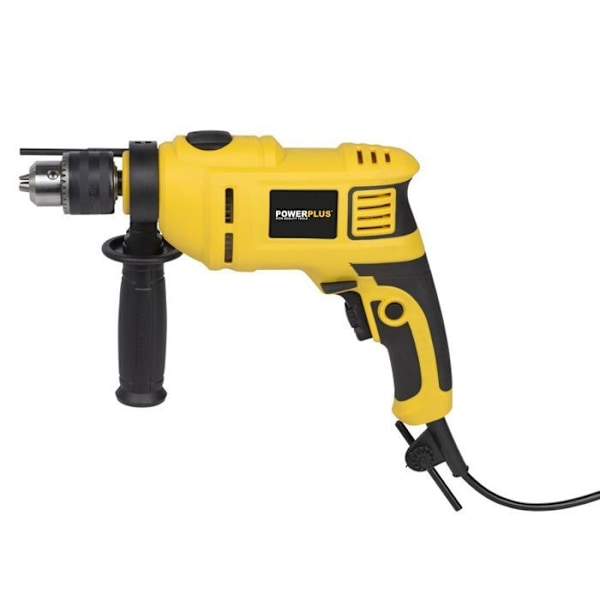 POWERPLUS - Slagbore 650W - 2 funktioner sort