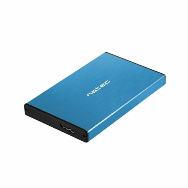 Kiintolevykotelo - Natec - Rhino GO - USB 3.0 - Väri sininen - 2 vuoden takuu Sininen