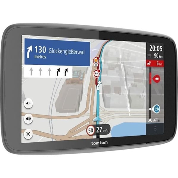 TomTom - GO Professional 5 2:a generationen - GPS för tung trafik, buss och bil - 5 tum - TomTom Traffic - karta Europa -