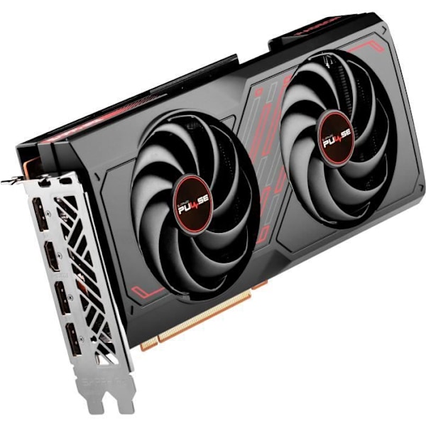 SAPPHIRE - Grafikkort - PULSE AMD RADEON™ - RX 7600 GAMING 8GB GDDR6 - HDMI / TRIPLE DP