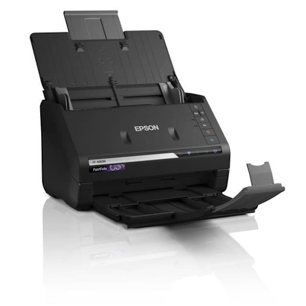 EPSON FastFoto FF-680W dokumentscanner - 600 dpi - Wifi med automatisk fremføring