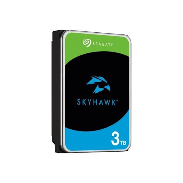 - Seagate - Seagate SkyHawk ST3000VX015 övervakningshårddisk - hårddisk - 3 TB - SATA 6Gb/s