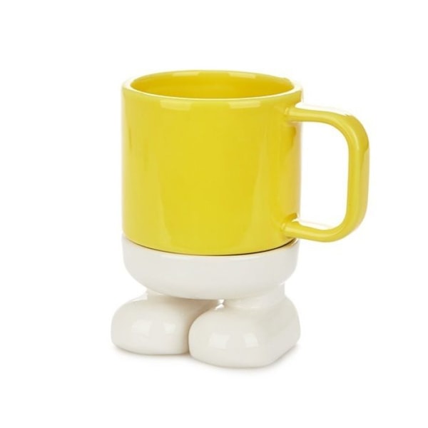 Mugg - Balvi - Mr Stand - Keramik - Gul - Original Design gul