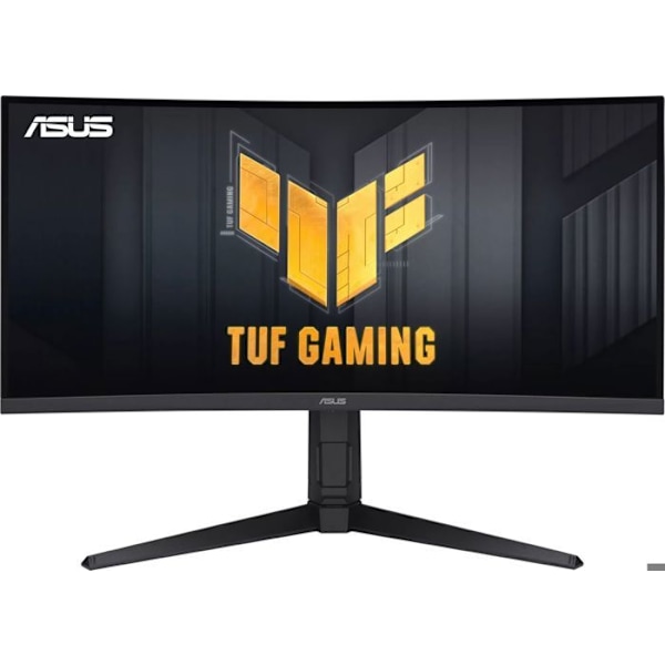 ASUS 34' LED - TUF Gaming VG34VQL3A - 3440 x 1440 pixels - 1 ms (grå til grå) - 21-9 - Buet VA-panel - HDR10 - 180 Hz - FreeSync