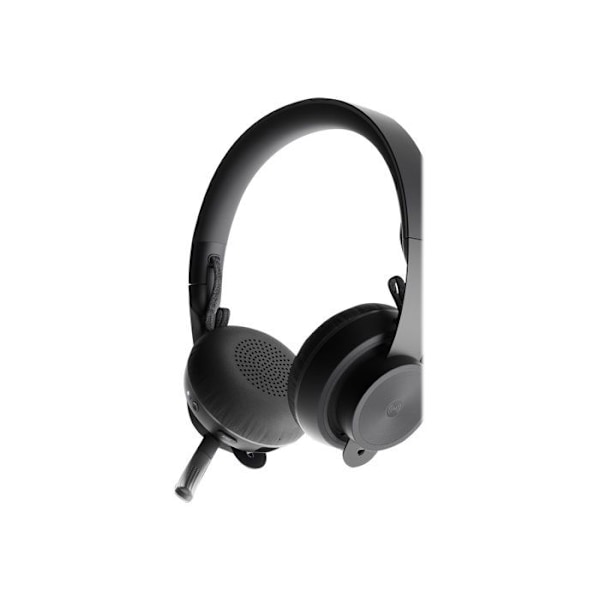 Langaton mikrofonikuulokkeet - Logitech - Zone Wireless Teams - Musta - Stereo - Aktiivinen melunvaimennus