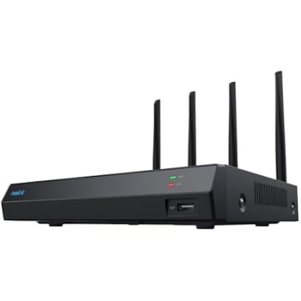 Nätverksvideoinspelare - REOLINK - NVS12W - Svart - NVR - CA 100-240/ DC 12 Svart