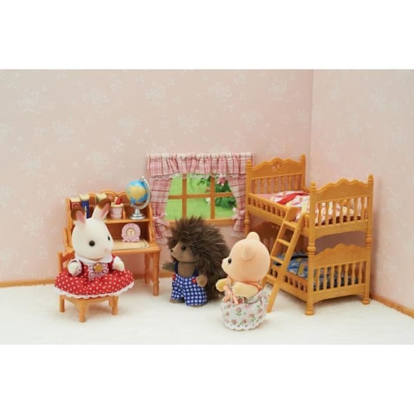 Pienoishahmot - SYLVANIAN PERHEET - 5338 - Lasten makuuhuone - Lasten kalusteet ja asusteet Beige