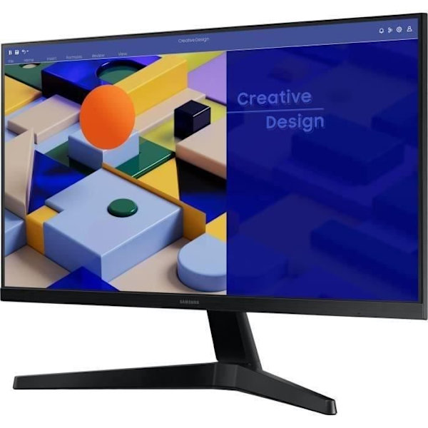 PC-näyttö - SAMSUNG - S27C310EAU - 27" FHD - IPS-paneeli - 5 ms - 75 Hz - HDMI / VGA