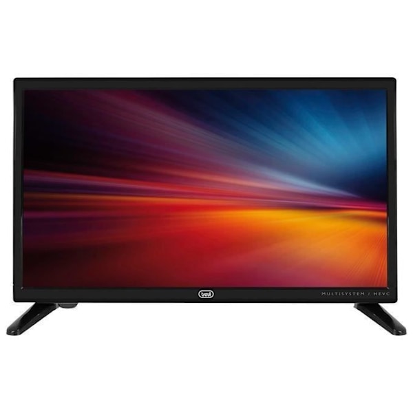 TV - TREVI - 1904S200 - 19 tommer - Høj opløsning - Kompakt design Sort