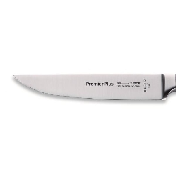 Leikkusett - DICK - 4 pihvikonstia Premier Plus - Terät 12cm - Polymeerikahva - Lisähygienia