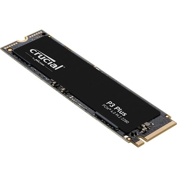 CRUCIAL P3 Plus 2 Tt PCIe 4.0 NVMe M.2 2280 SSD -kiintolevy