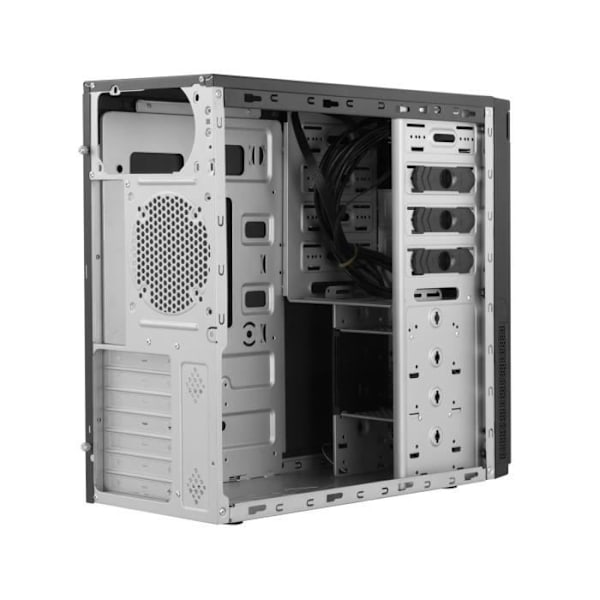 Chieftec HC-10B-OP PC-kotelo - SECC - ATX, Micro-ATX, Mini-ITX - Musta - 0,6 mm - 15,5 cm