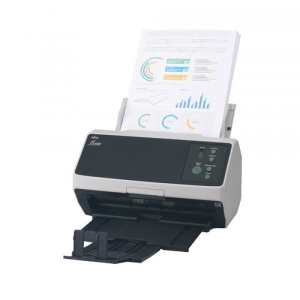 Fujitsu fi-8150 - Asiakirjan skanneri - kaksois-CIS - kaksipuolinen - 216 x 355,6 mm - 600 dpi x 600 dpi - jopa 50 s/min (mono) /