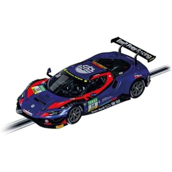 Racerkøretøj - Carrera - Ferrari 296 GT3 Emil Frey Racing - Skala 1:24 - Rød - DTM 2023 Mehrfarbig