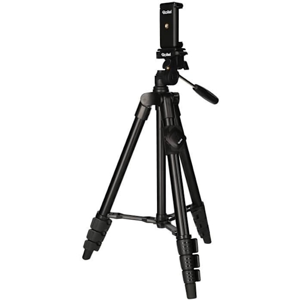 Smartphone stativ - ROLLEI - Bluetooth fjernbetjening - Maks 120 cm - Maks. 2 kg