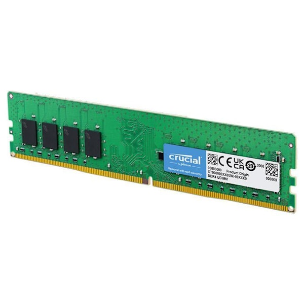 Minne DDR4-3200 MT/S (PC4-25600) CL22 DRX8 OBUFFERAD DIMM 288P 32GB - Svart