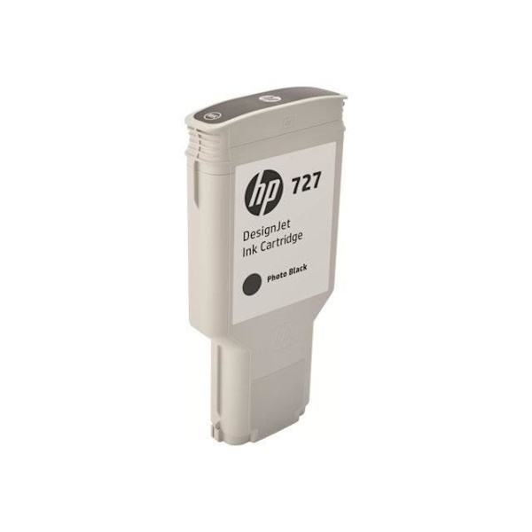 HP 727 fotoblækpatron - sort - 300 ml