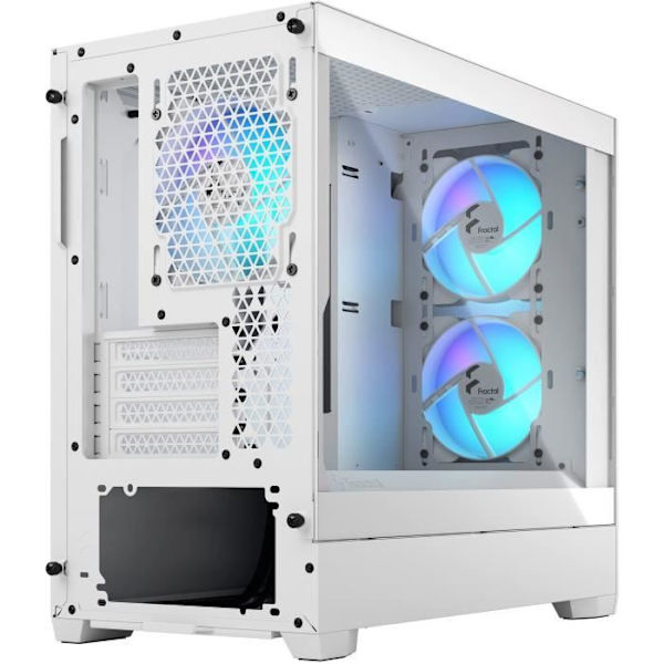 FRACTAL DESIGN - Pop Mini Air RGB Hvid TG - PC taske - Hvid (FD-C-POR1M-01)