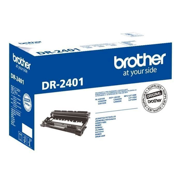 Brother DR2401 rumpusarja Brother DCP-L2512, L2532, L2552, HL-L2312, L2352, L2372, MFC-L2712, L2732