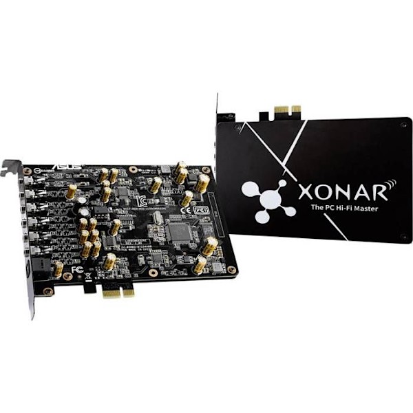 Äänikortti - ASUS - Xonar AE - 24 bittiä - 192 kHz - 7.1 - PCIe