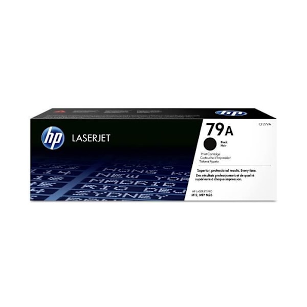 Hp TONER LASER 79A SORT blækpatron