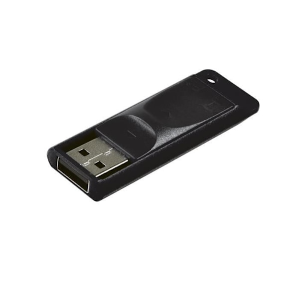 USB nøgle - VERBATIM - Store'n'Go Slider 64GB - USB2.0 - Læsehastighed 10MB/s - Skrivehastighed 4MB/s