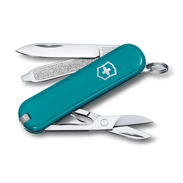 Lommekniv - Victorinox - Classic SD - Blå / Mountain Lake - 7 funktioner - Kompakt
