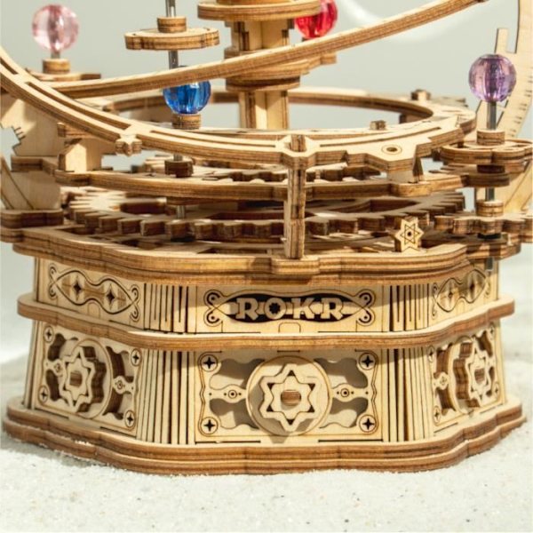 Robotime 3D kit Starry Night 13,5 x 15,5 cm brunt træ