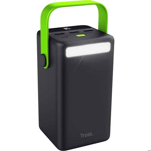 TRUST Extern USB-batteri Röd Svart, Grön